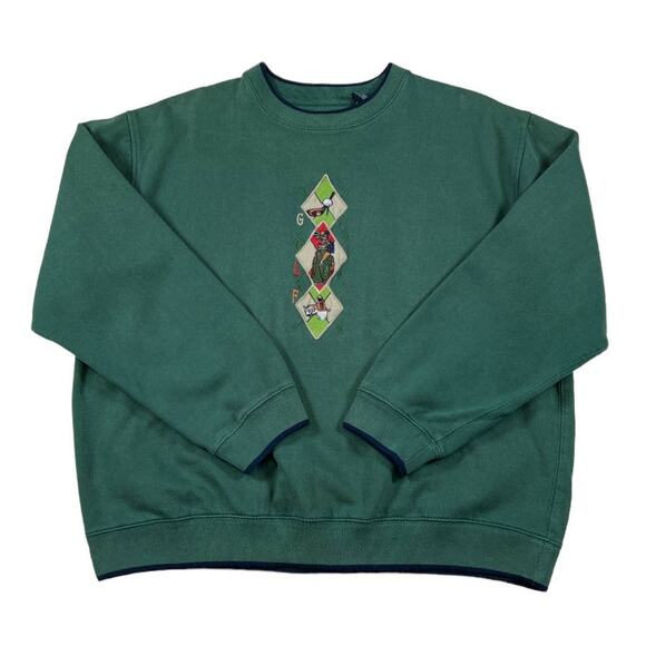 Focus Green Sweater | Size XL - Picture 1 of 4